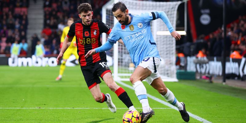 Nhận định Bournemouth vs Man City chi tiết
