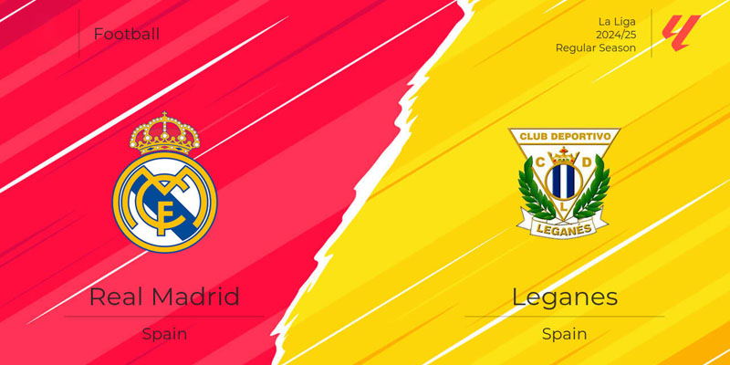 Real Madrid vs Leganes